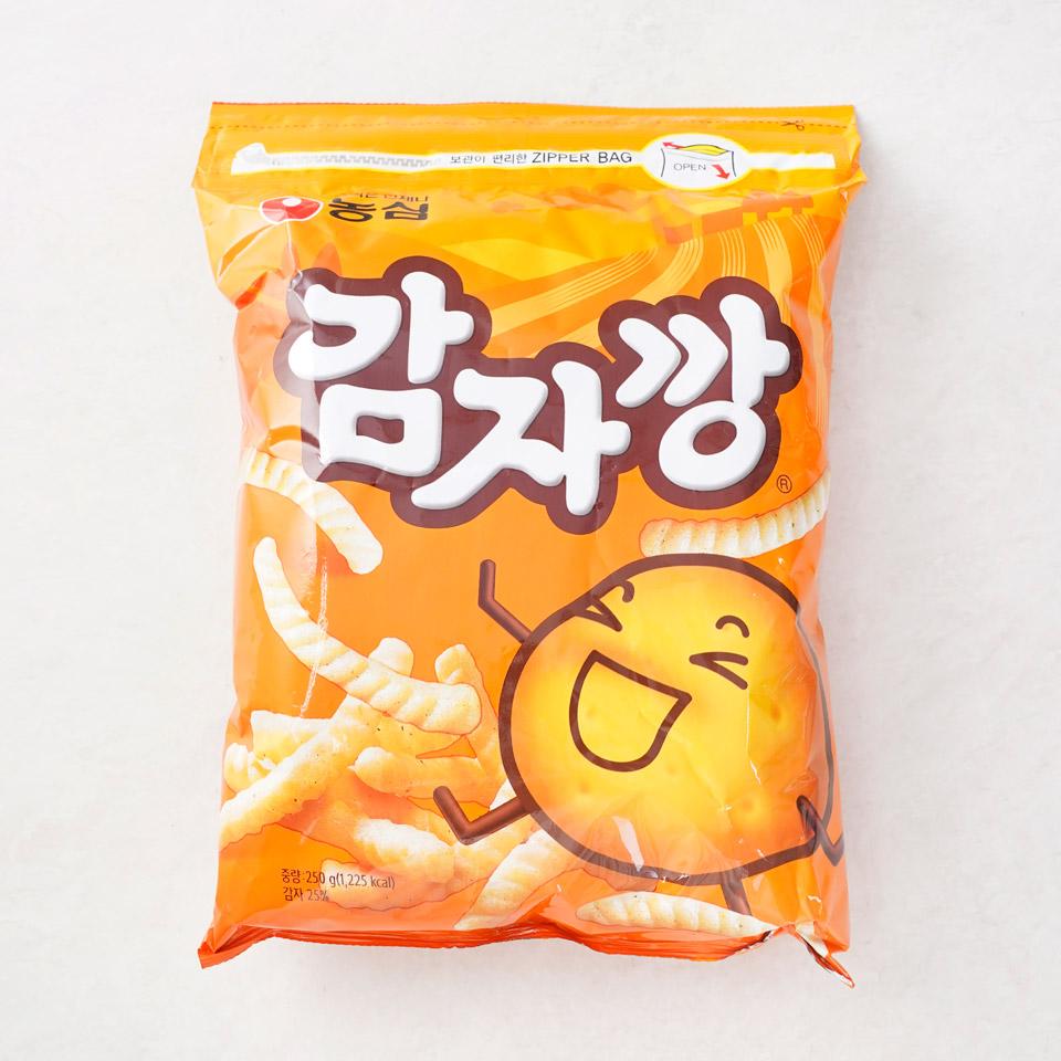 메가마트 농심 감자깡 지퍼백 250g - 메인 이미지