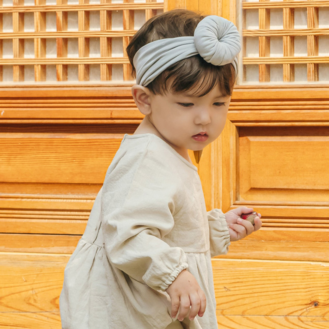 남아 여아 한복 장신구 머리장식 도넛 헤어밴드 - 상세 이미지 4