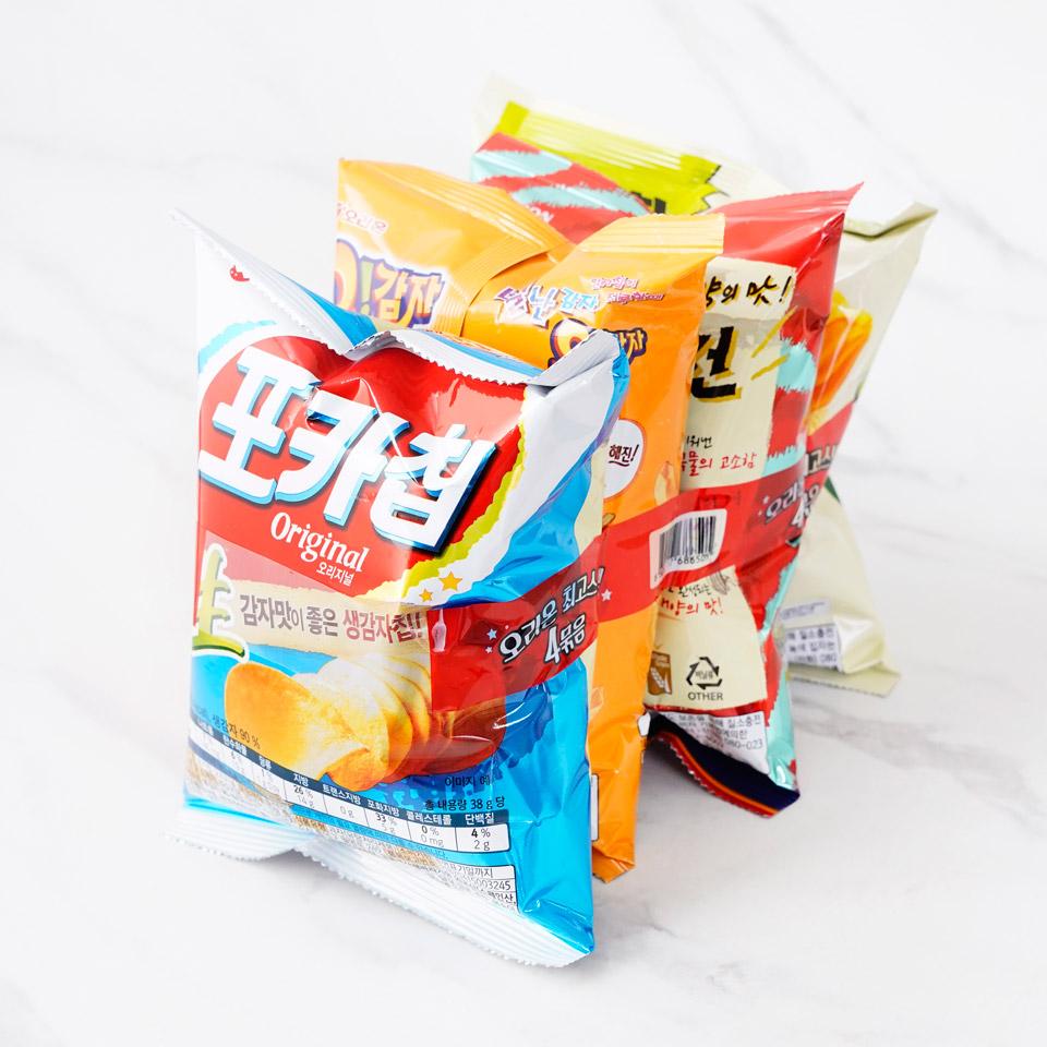 메가마트 오리온 최고 스낵 4묶음 170g - 상세 이미지 2