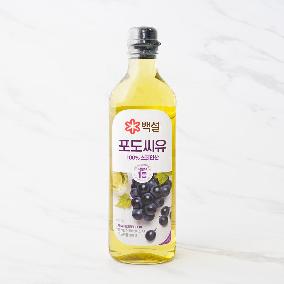 메가마트 CJ 백설 포도씨유 900ml - 메인 이미지
