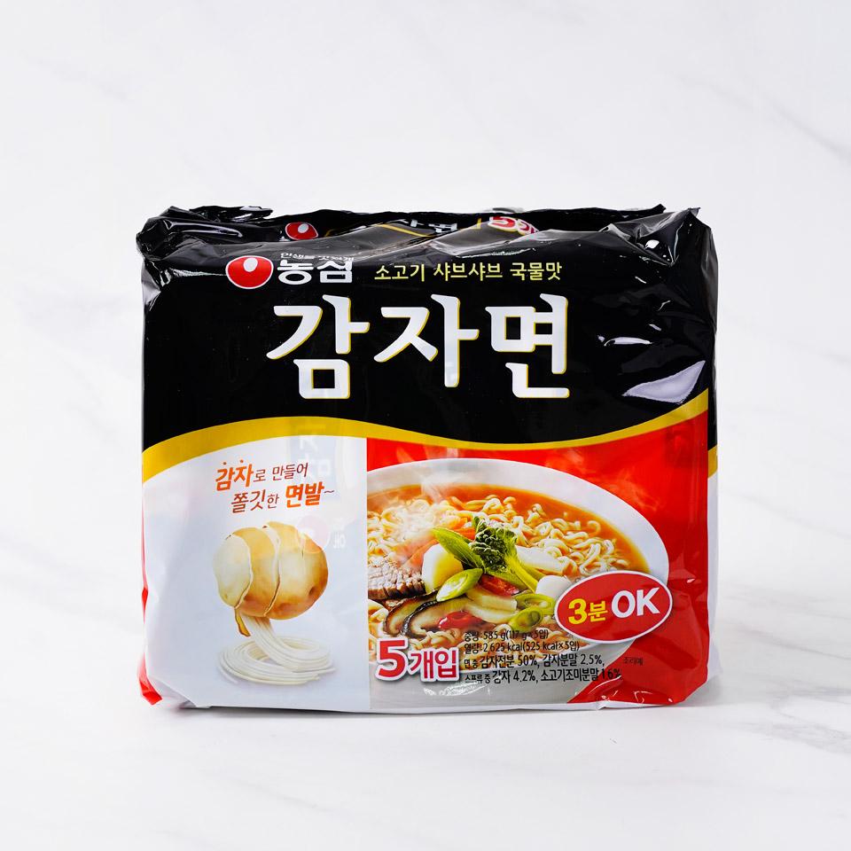 메가마트 농심 감자면 117gx5개 - 상세 이미지 2