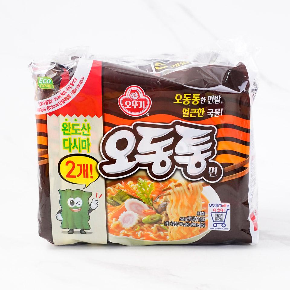 메가마트 오뚜기 오동통면 멀티 120gx5 - 메인 이미지