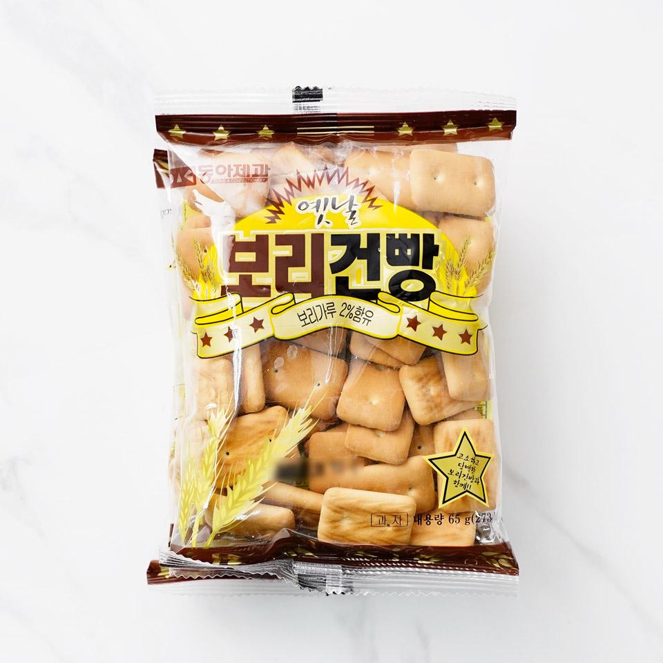 메가마트 옛날 보리건빵 65gx3개 - 상품 이미지