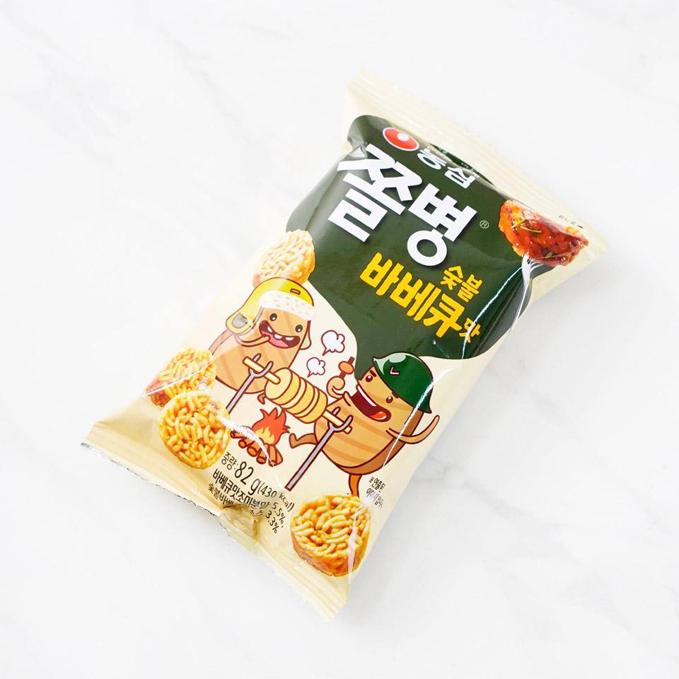 메가마트 농심 쫄병 바베큐 스낵 82g - 상세 이미지 2