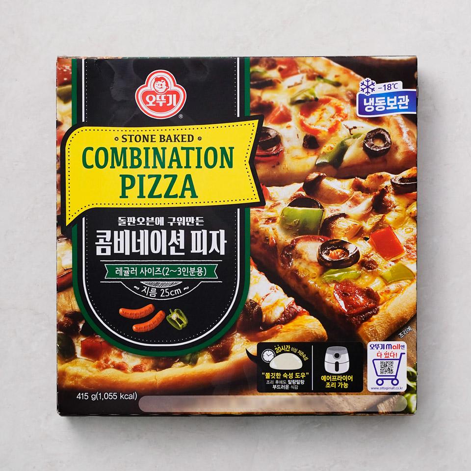 메가마트 오뚜기 콤비네이션 피자 415g - 상품 이미지
