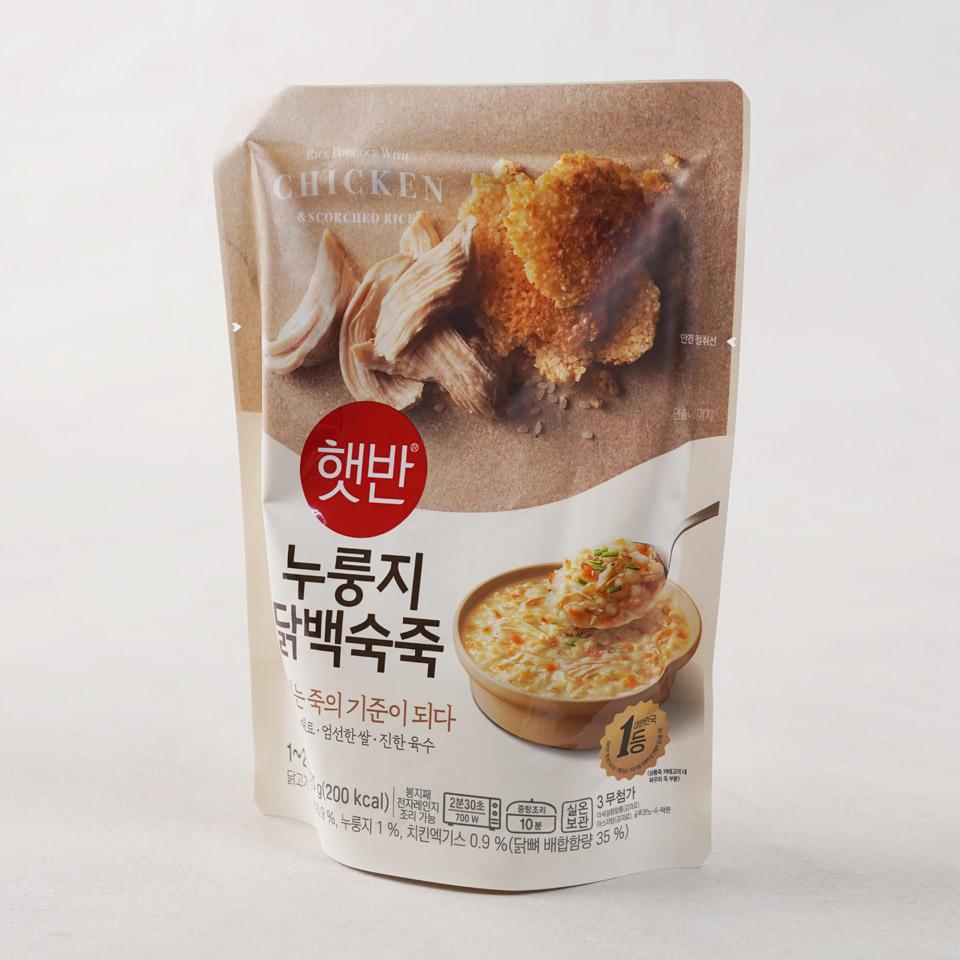 메가마트 CJ 햇반 누룽지 닭백숙죽 420g - 상세 이미지 2