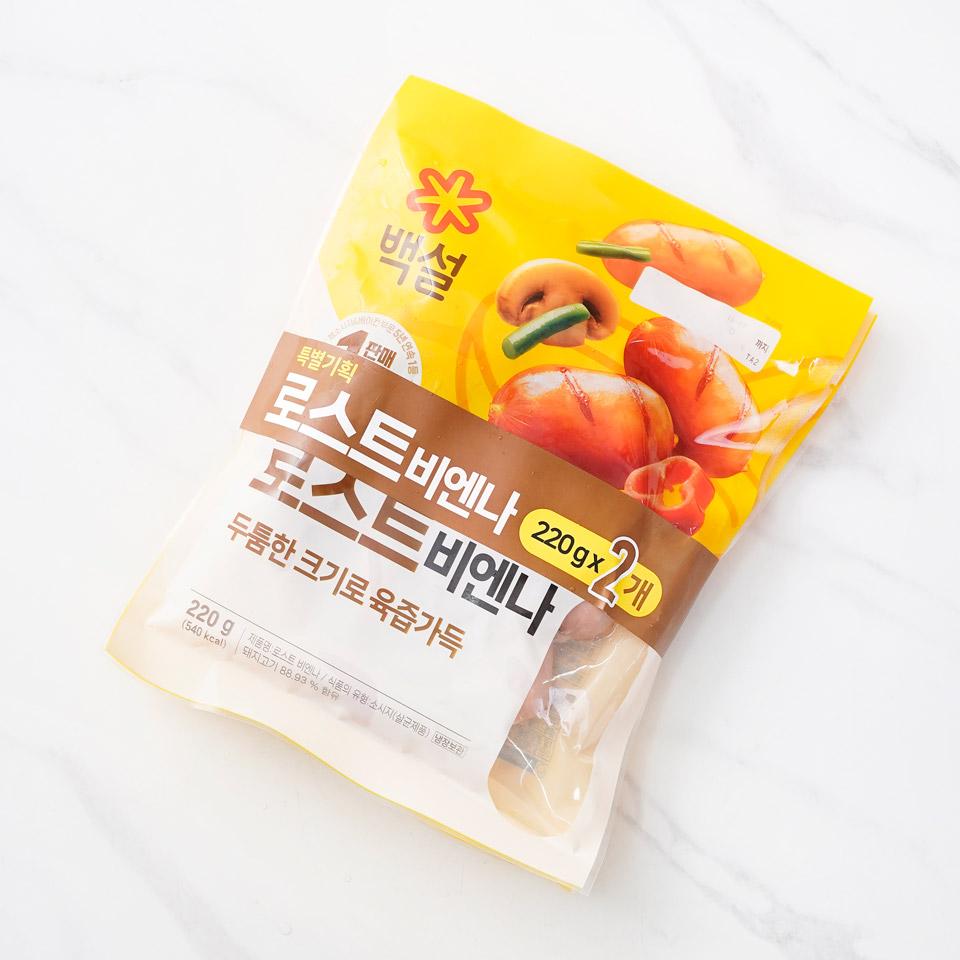 메가마트 CJ 백설 로스트 비엔나 소시지 기획 220gx2 - 상세 이미지 2