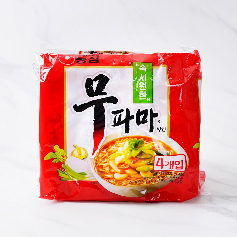 메가마트 농심 무파마 탕면 멀티팩 122gx4 - 상세 이미지 2