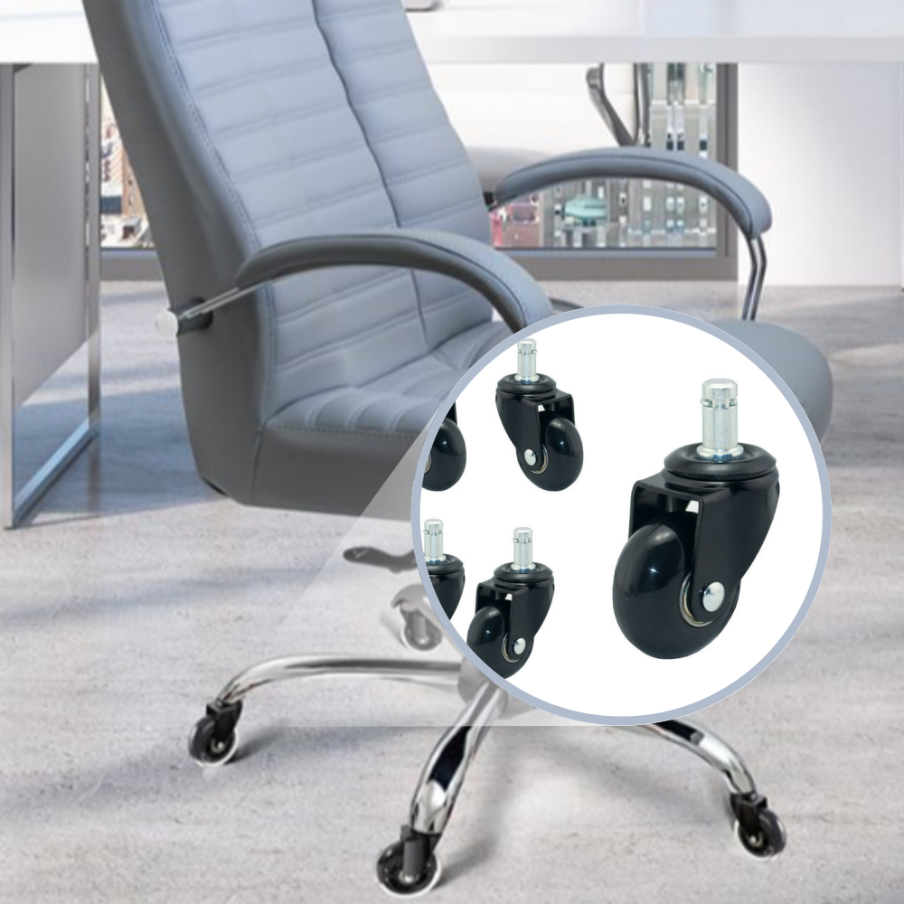 사무실 의자바퀴 이동식 바퀴캐스터 50mm 회전