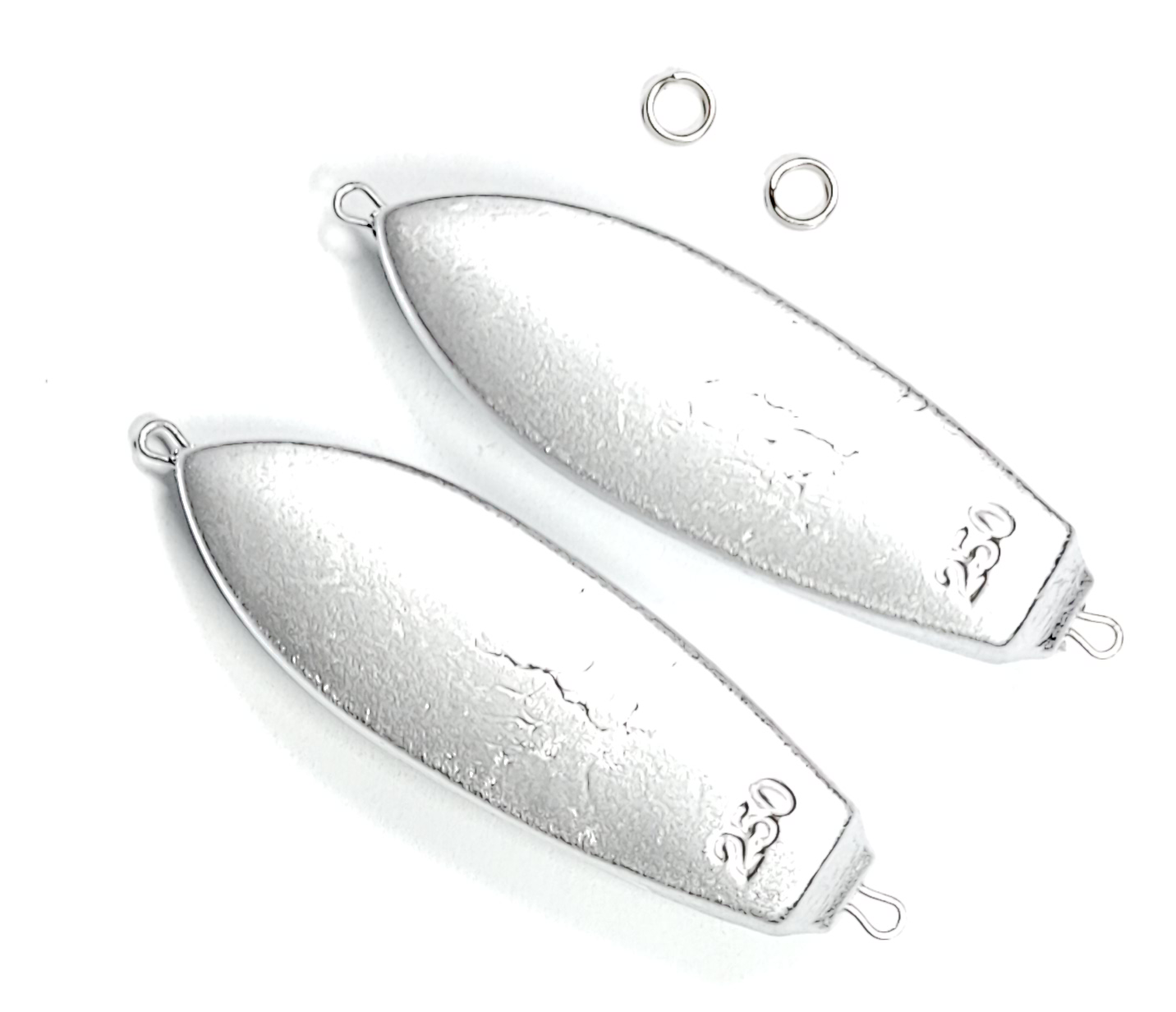 대구라바 인치쿠 헤드 크롬 200g -2pcs / 250g 300g 스프릿트링 포함 - 상세 이미지 5
