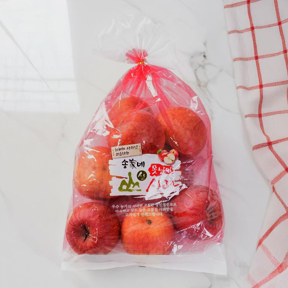 메가마트 햇 홍로 못난이 사과 2kg