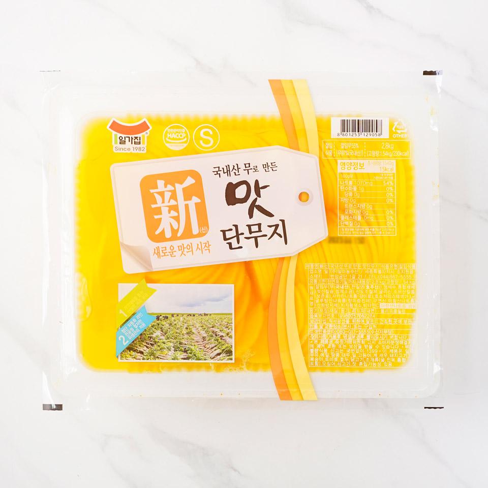 메가마트 일미 맛단무지(업소용) 2.5kg - 메인 이미지