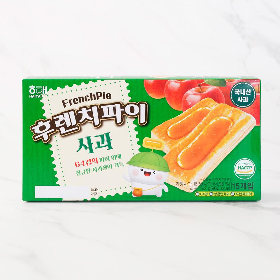 메가마트 해태 후렌치파이 사과 192g - 상품 이미지