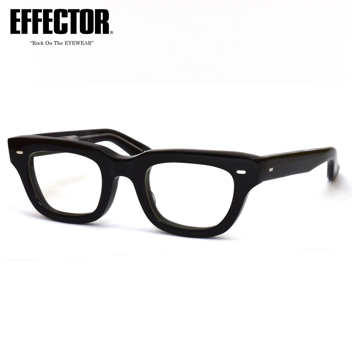 이펙터 EFFECTOR MUNAKATA 안경테 EF-MUNA-BK - 상품 이미지
