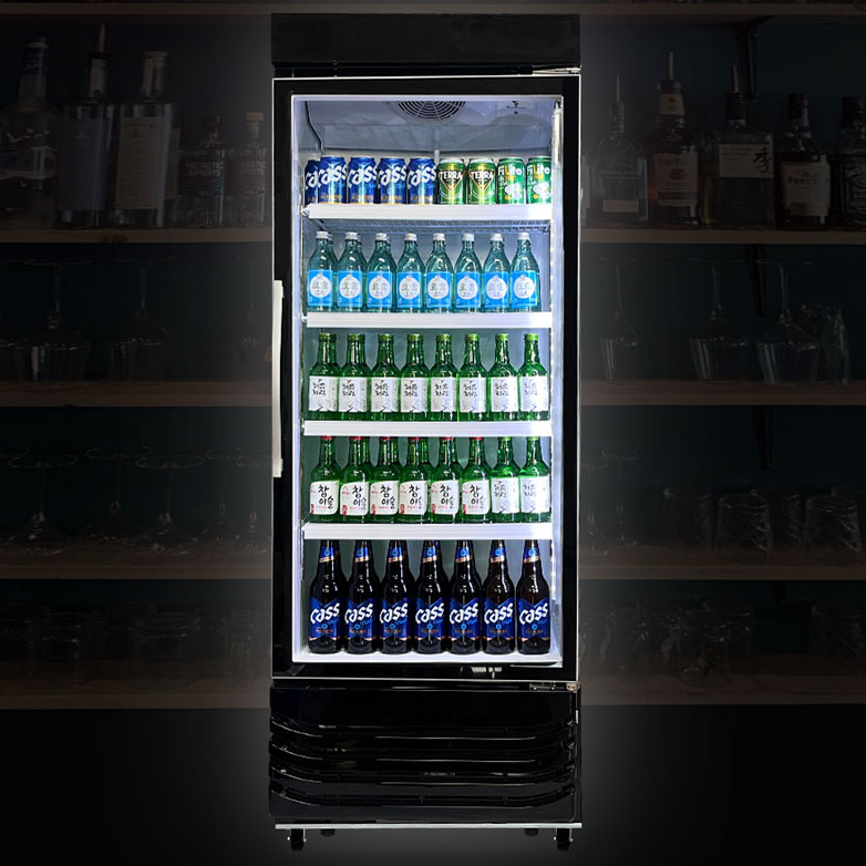 1등급 업소용냉장고 앞문형 음료수 편의점 술장고 고기 냉장쇼케이스