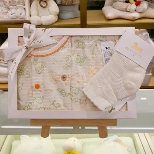 [에뜨와](대전신세계)25년 S/S 신상품 (출산,신생아,백일,돌선물세트) 올리버반소내의 양말세트 : 신세계백화점