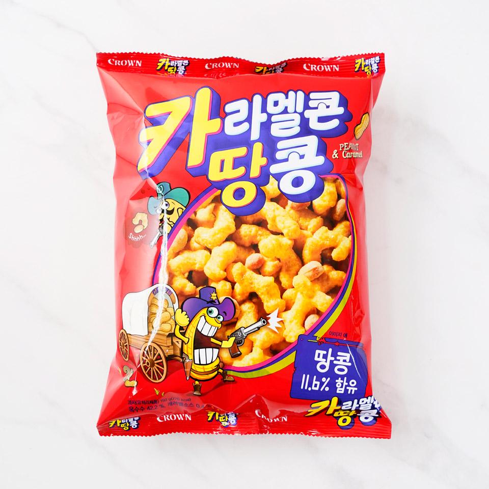 메가마트 크라운 카라멜과 땅콩 150g - 상품 이미지