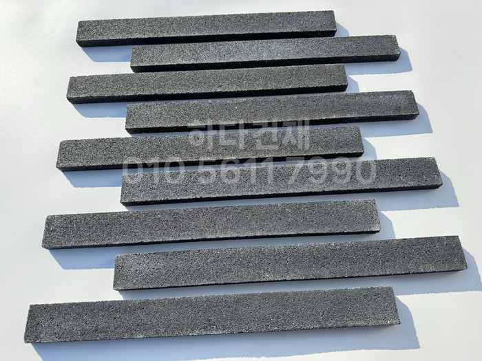 아이브 모노타일 500x50x20T 블랙 / 하다건재 와이드벽돌타일