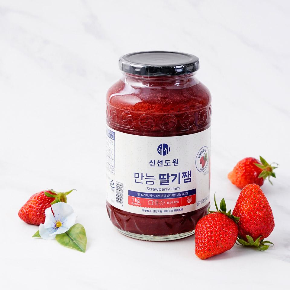 메가마트 신선도원 만능 딸기잼 1kg - 상품 이미지