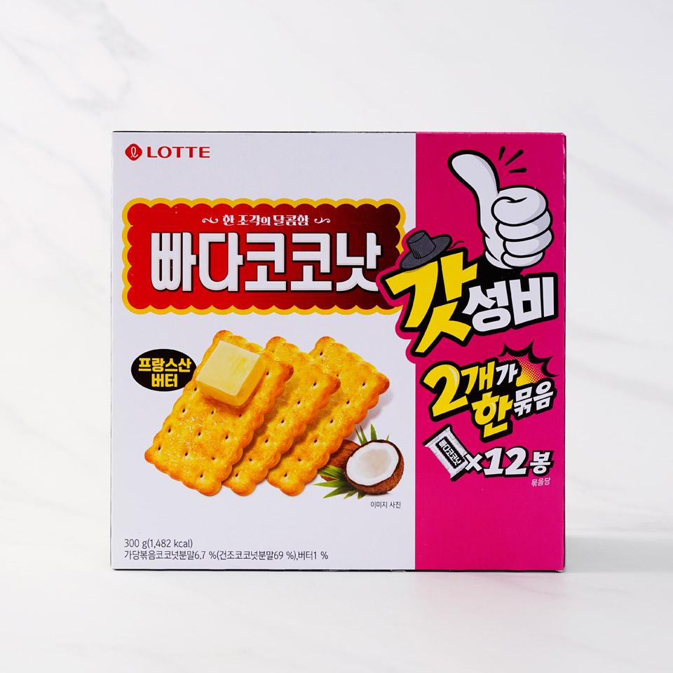 메가마트 롯데웰푸드 빠다코코낫 2번들 600g - 메인 이미지