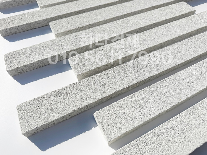 아이브 모노타일 500x50x20T 올화이트 / 하다건재 와이드벽돌타일