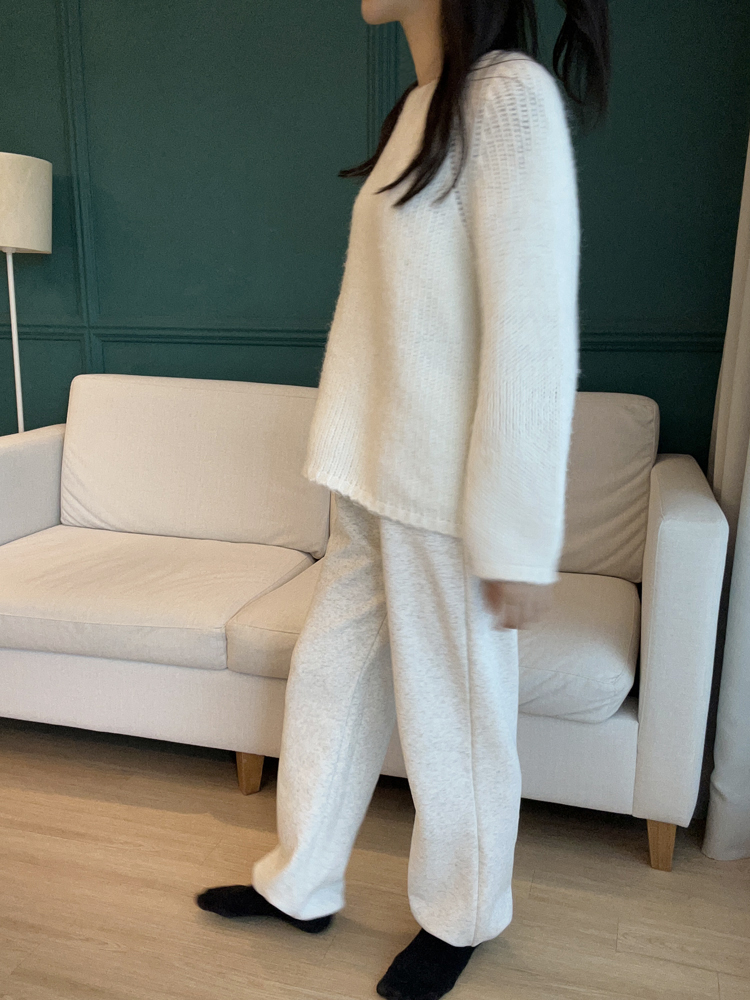 (남녀공용, 당일출발, 재주문폭주) 밍크 기모 조거 팬츠 스트링 팬츠 투웨이 기모 바지 4 colors 상세 이미지 19