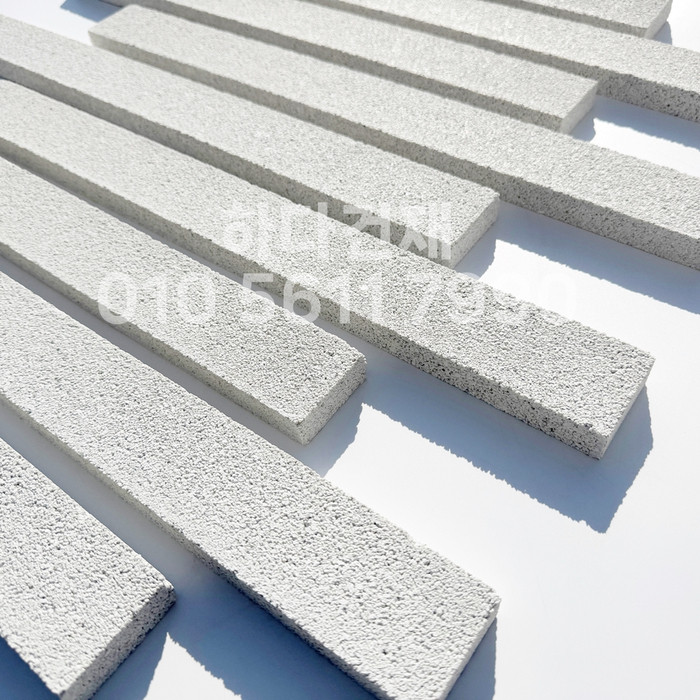 아이브 모노타일 500x50x20T 올화이트 / 하다건재 와이드벽돌타일