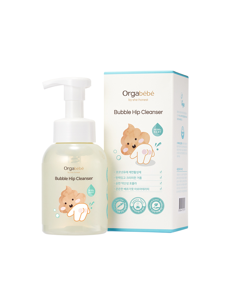 오가베베 아기 화장품 3종세트 힙클렌저,로션,크림,워시&샴푸 출산선물 백일선물 베이비샤워