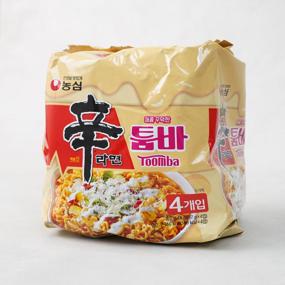 메가마트 농심 신라면 툼바 멀티팩 137gx4 - 상세 이미지 2
