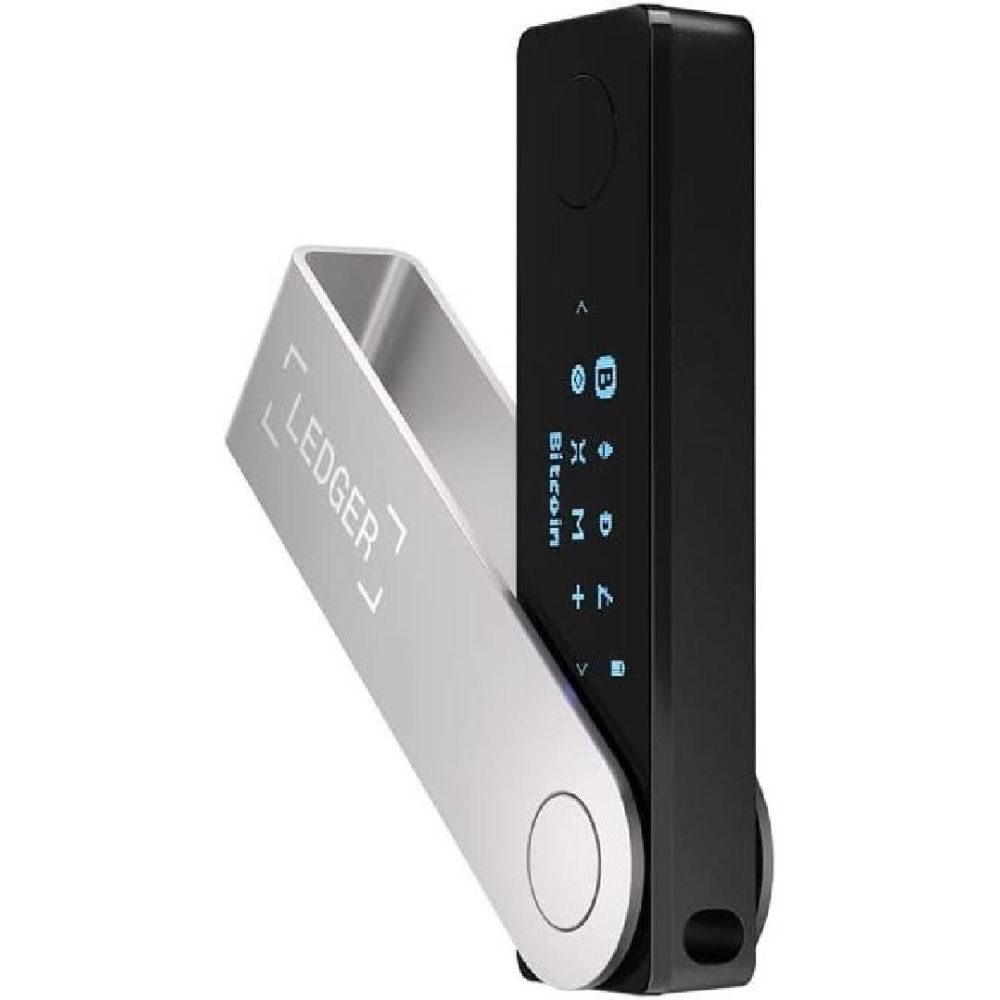 Ledger Nano X 암호화 하드웨어 지갑 레저 나노 엑스 검은색 - 메인 이미지