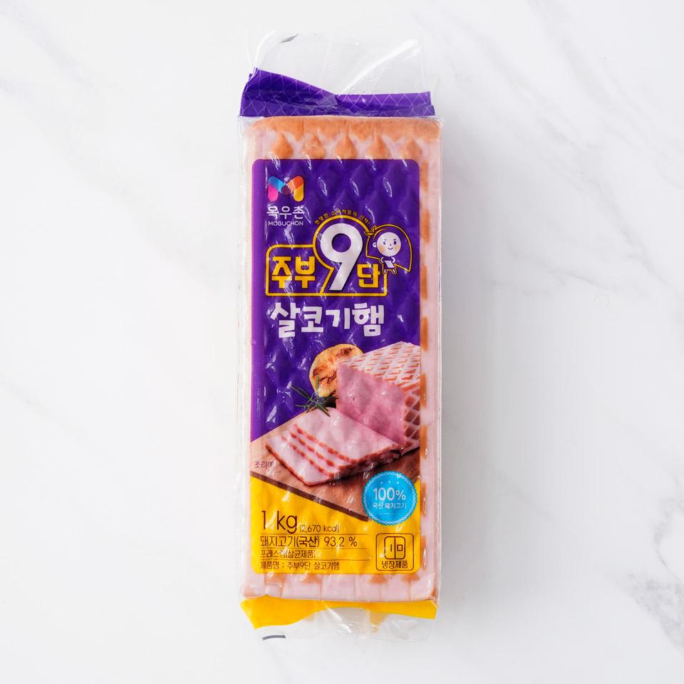 메가마트 농협 목우촌 주부9단 살코기햄 1kg - 상품 이미지