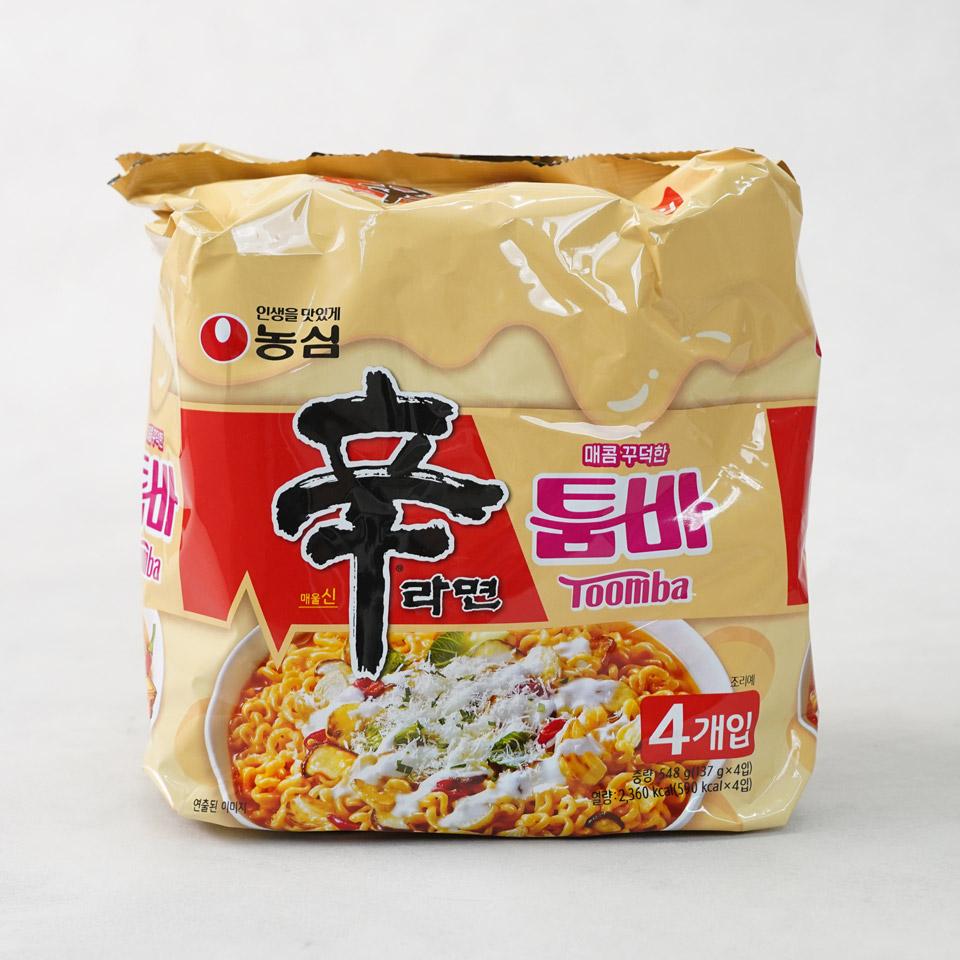 메가마트 농심 신라면 툼바 멀티팩 137gx4