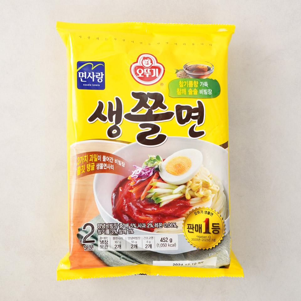 메가마트 오뚜기 생쫄면 452g - 상품 이미지