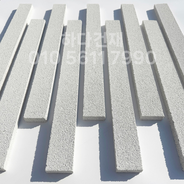 아이브 모노타일 500x50x20T 올화이트 / 하다건재 와이드벽돌타일