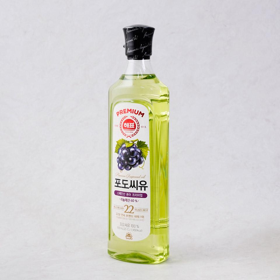 메가마트 사조대림 해표 포도씨유 900ml - 상세 이미지 2