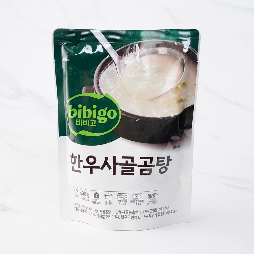 메가마트 CJ 비비고 한우사골곰탕 500g - 상품 이미지