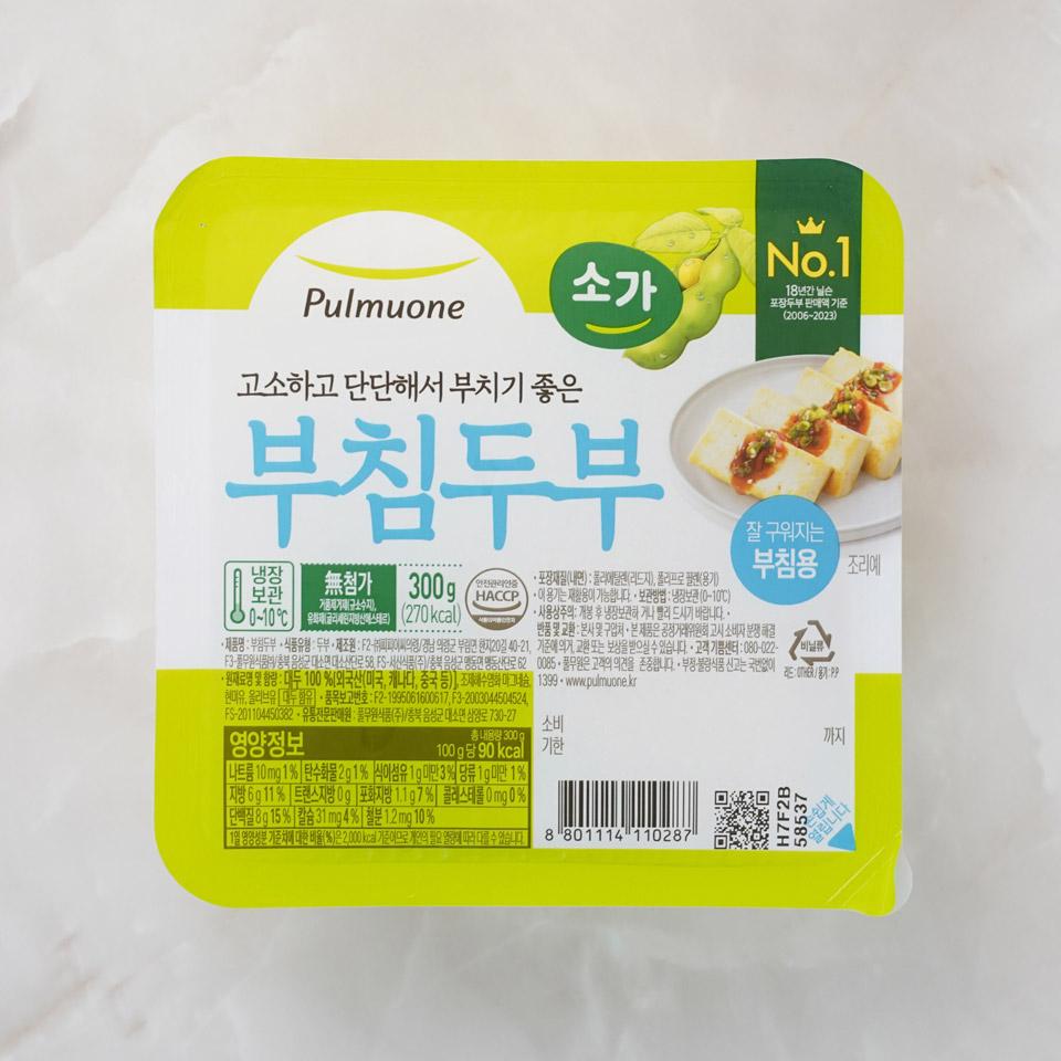 메가마트 풀무원 SOGA 부침두부 단단한부침용 300g - 메인 이미지
