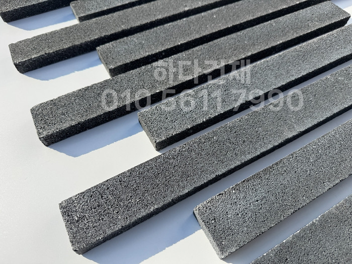 아이브 모노타일 500x50x20T 블랙 / 하다건재 와이드벽돌타일