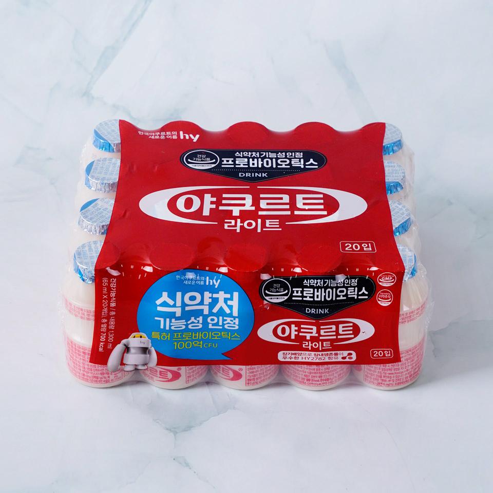 메가마트 한국 야쿠르트 야쿠르트 라이트 65mlx20 - 메인 이미지