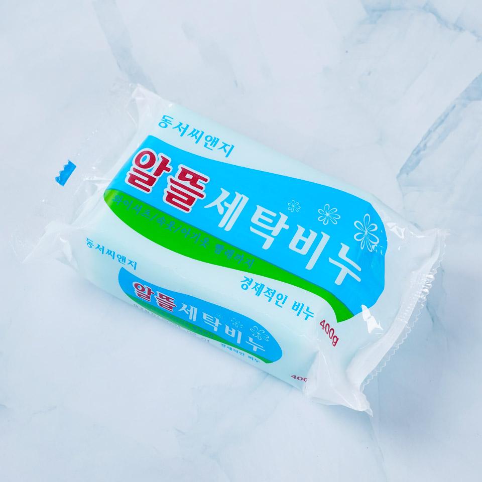 메가마트 동서씨앤지 알뜰 세탁비누 400g - 상세 이미지 2
