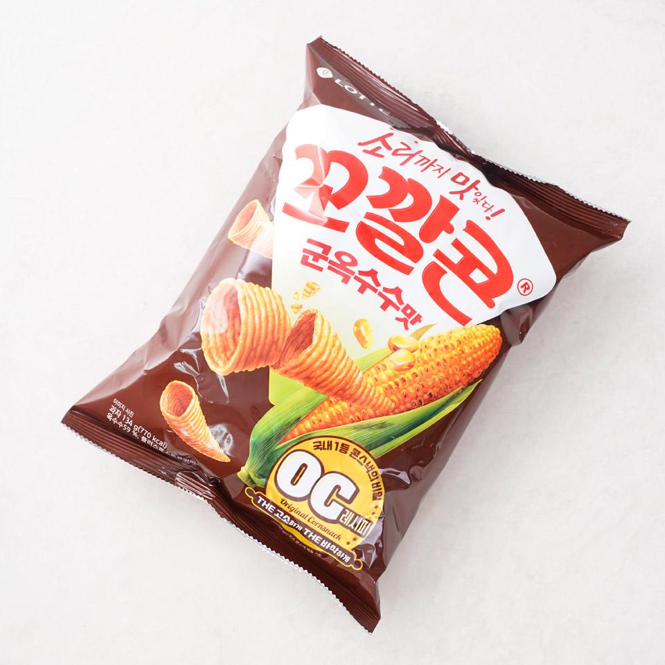 메가마트 롯데웰푸드 꼬깔콘 군옥수수맛 134g - 상세 이미지 2
