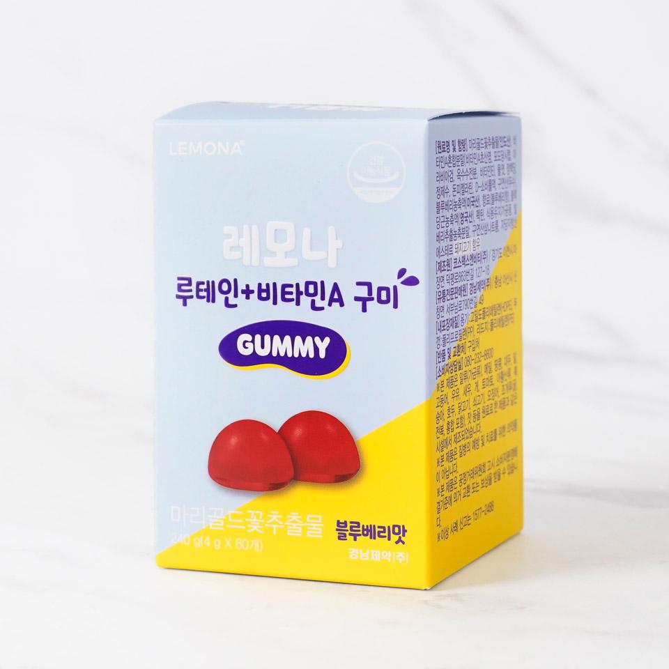메가마트 경남제약 레모나 루테인+비타민A 구미 4gx60개 - 상세 이미지 2