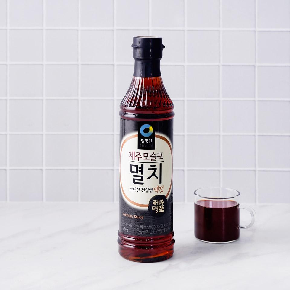 메가마트 대상 청정원 제주모슬포 멸치 액젓 750g - 메인 이미지