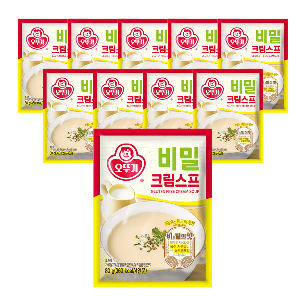 오뚜기 비밀스프 크림 80g 10개 - 상품 이미지