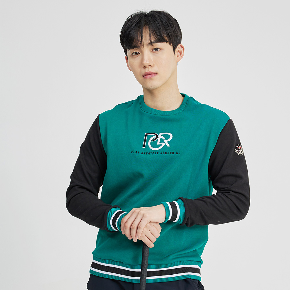 PGR골프 남여공용 맨투맨 티셔츠 겨울 기모 커플 022 - 상세 이미지 3