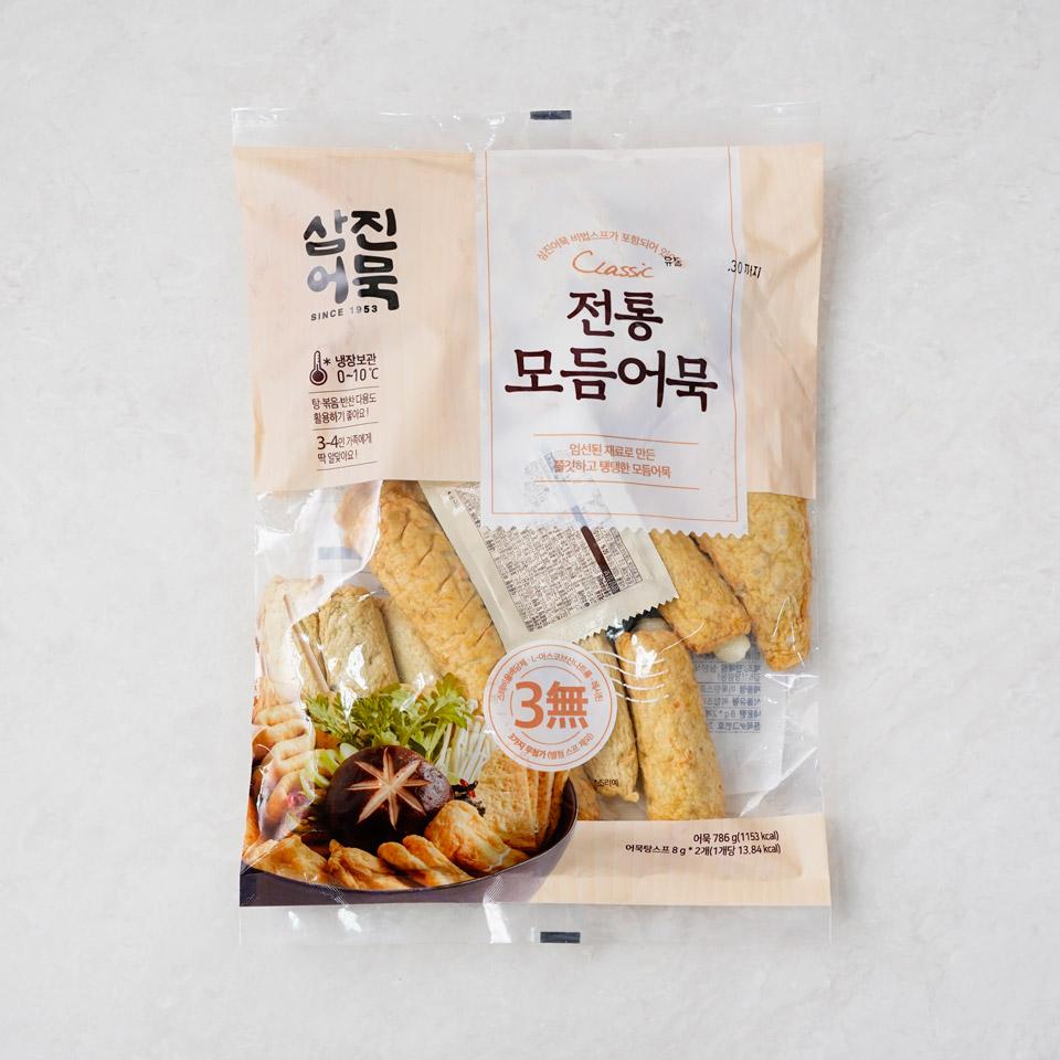 메가마트 삼진어묵 전통 모듬어묵 802g - 메인 이미지