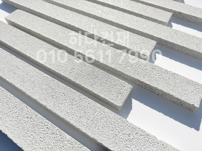 아이브 모노타일 500x50x20T 올화이트 / 하다건재 와이드벽돌타일