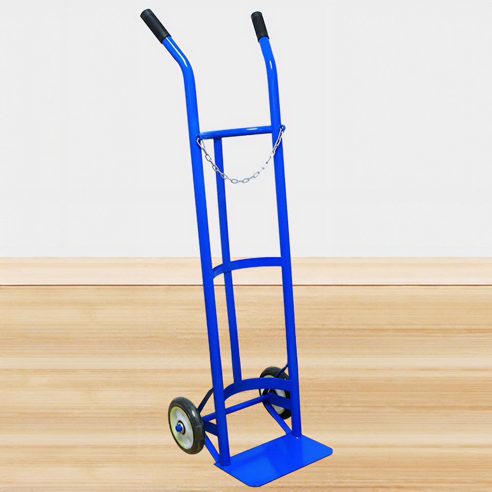 산소 대차 구루마 구르마 수레 1단원형 LPG 핸드카