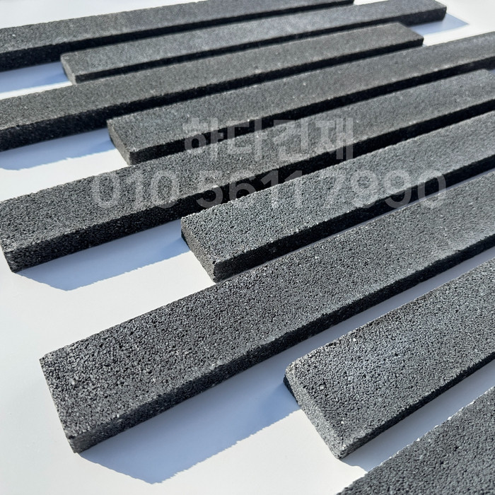 아이브 모노타일 500x50x20T 블랙 / 하다건재 와이드벽돌타일