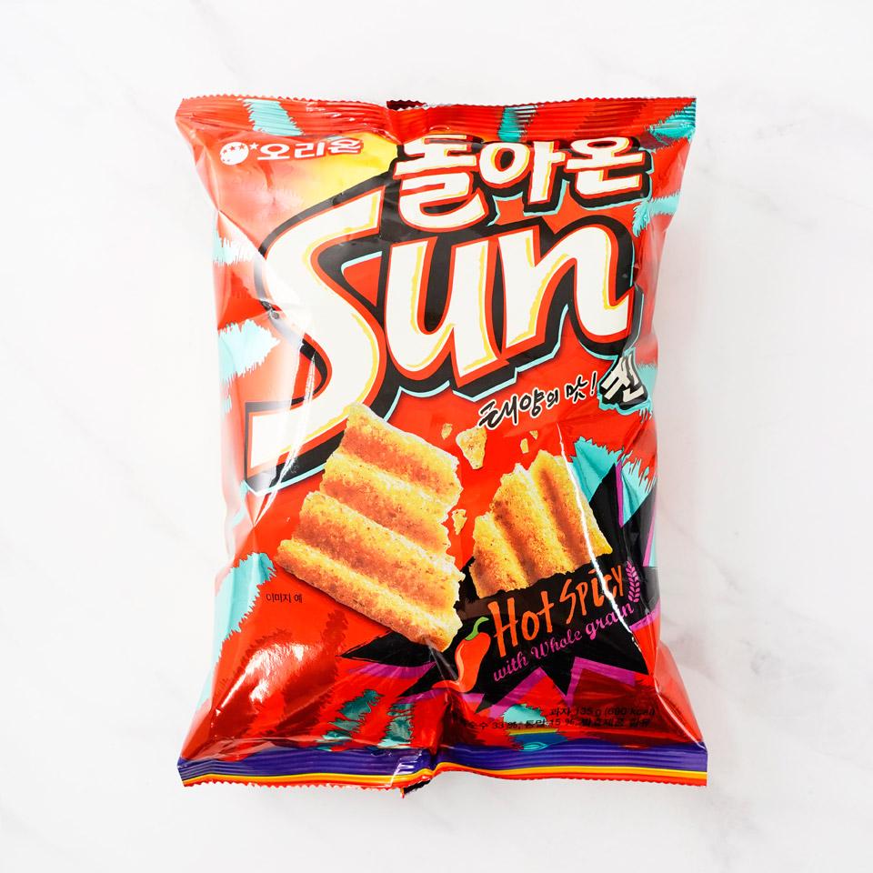 메가마트 오리온 썬 핫스파이시 135g - 메인 이미지